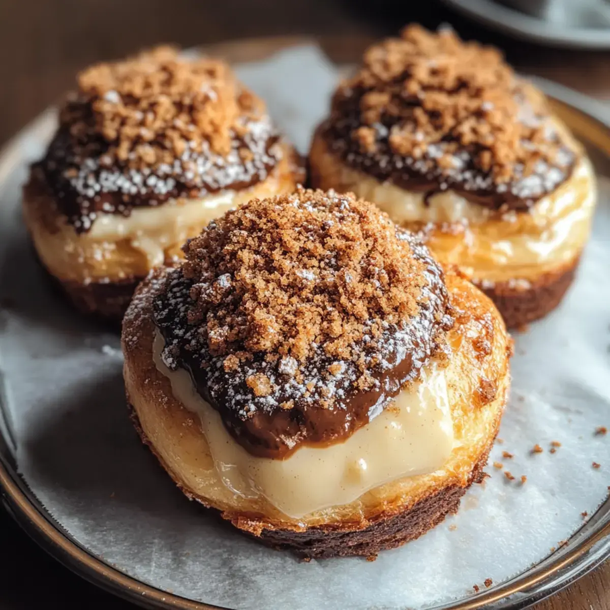 Winter Kaffee Brioche Brötchen