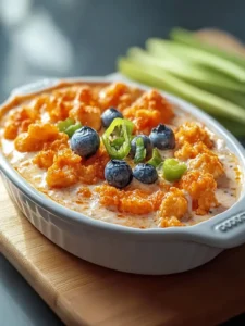 Würzig-Cremiger Buffalo-Hühnchen-Dip – Der Partyhit für Feinschmecker