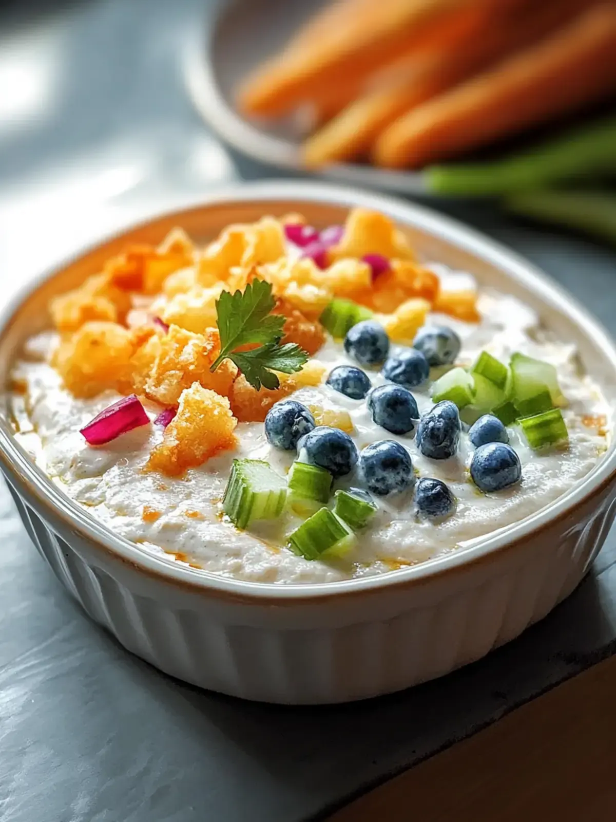 Würzig-Cremiger Buffalo-Hühnchen-Dip