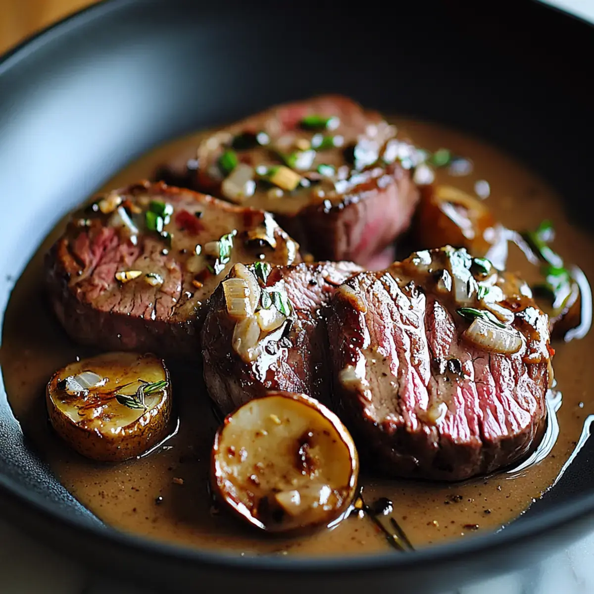 Zartes Rinderfilet mit Balsamicosauce