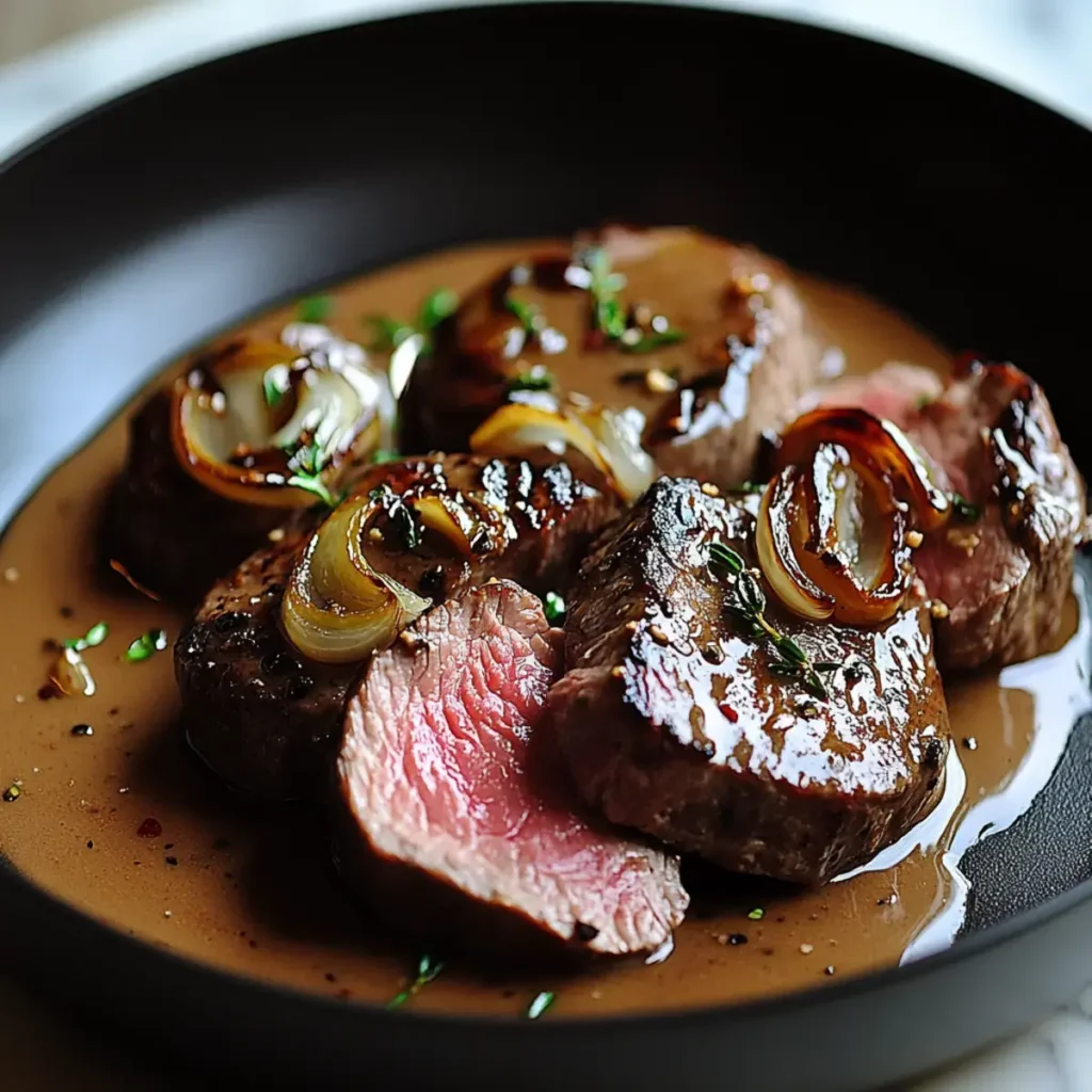 Zartes Rinderfilet mit Balsamicosauce