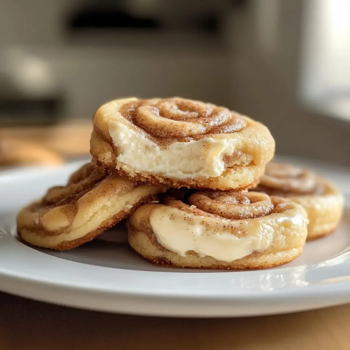 Zimtschnecken Käsekuchen Kekse