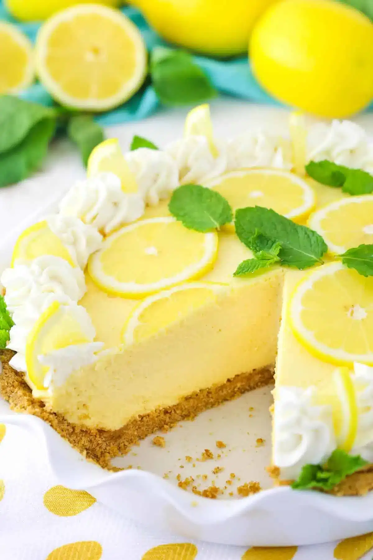 Zitronen Mascarpone Creme Torte