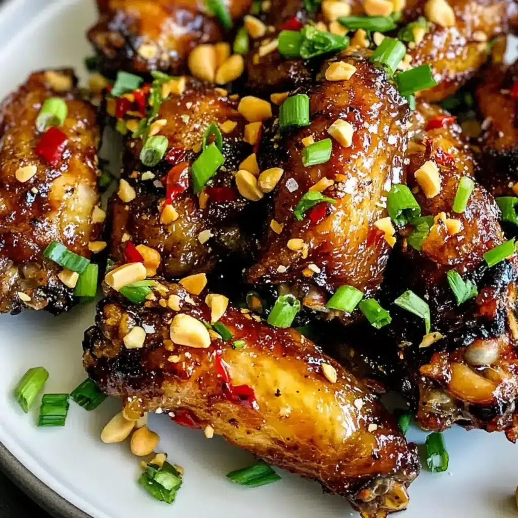 Zitronengras Chili Heißluftfritteuse Hähnchenflügel