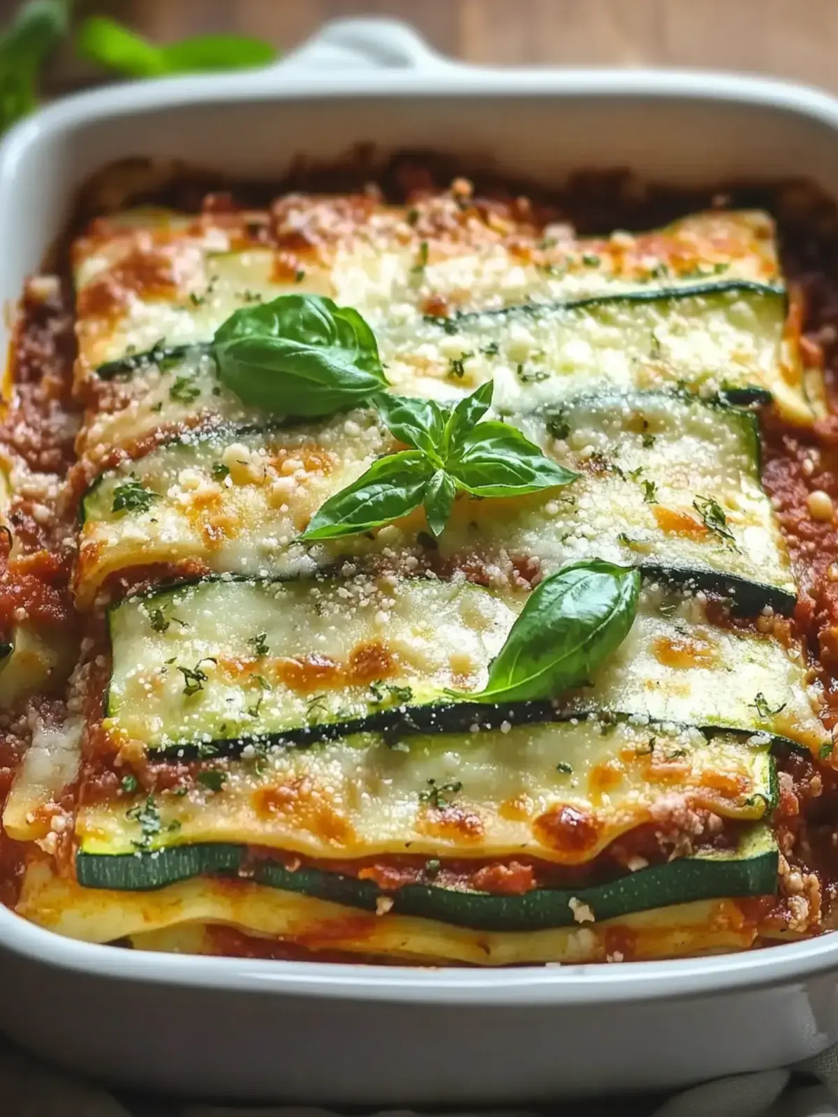 Zucchini Lasagne