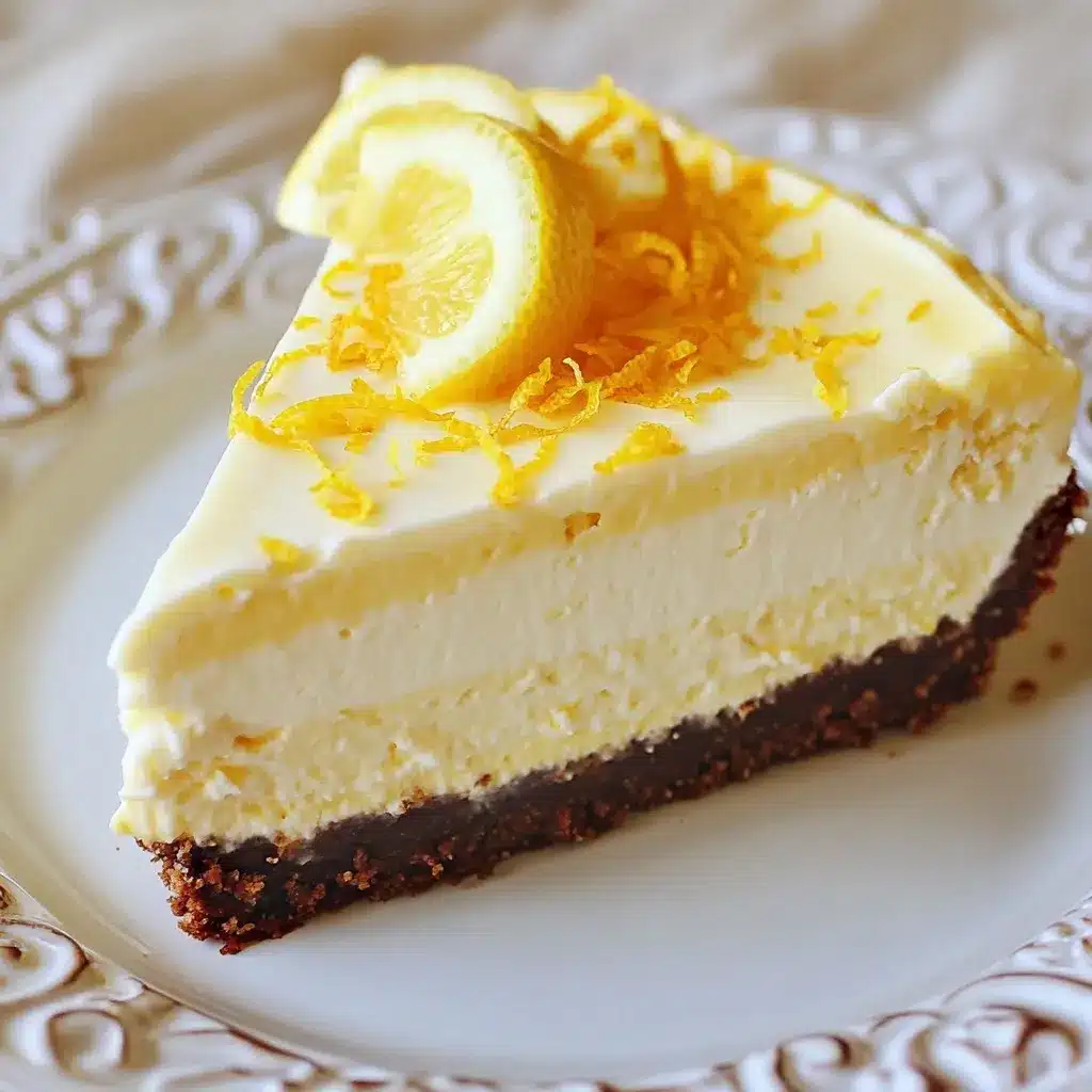 Zuckerfreier Keto Lemon Cheesecake