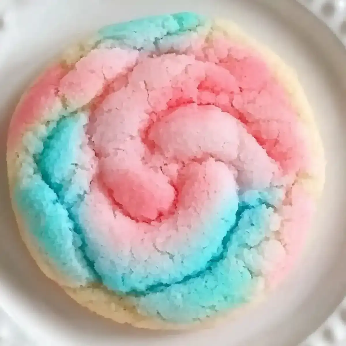 Zuckerwatte Kekse