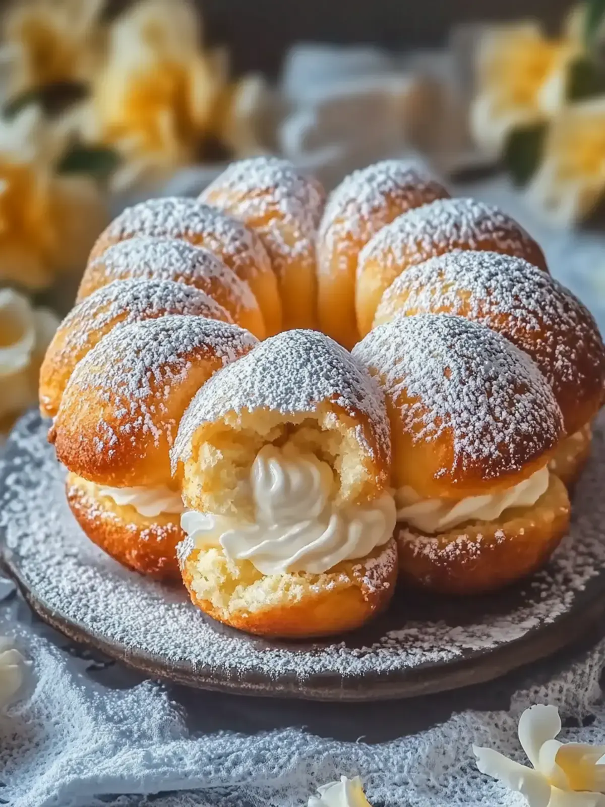 cremegefüllte Bomboloni Rezept