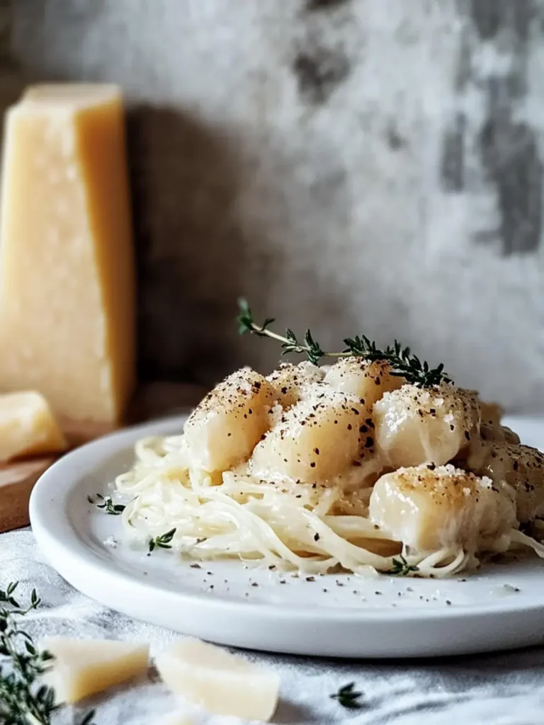 cremiges Knoblauch Parmesan Hühnchen