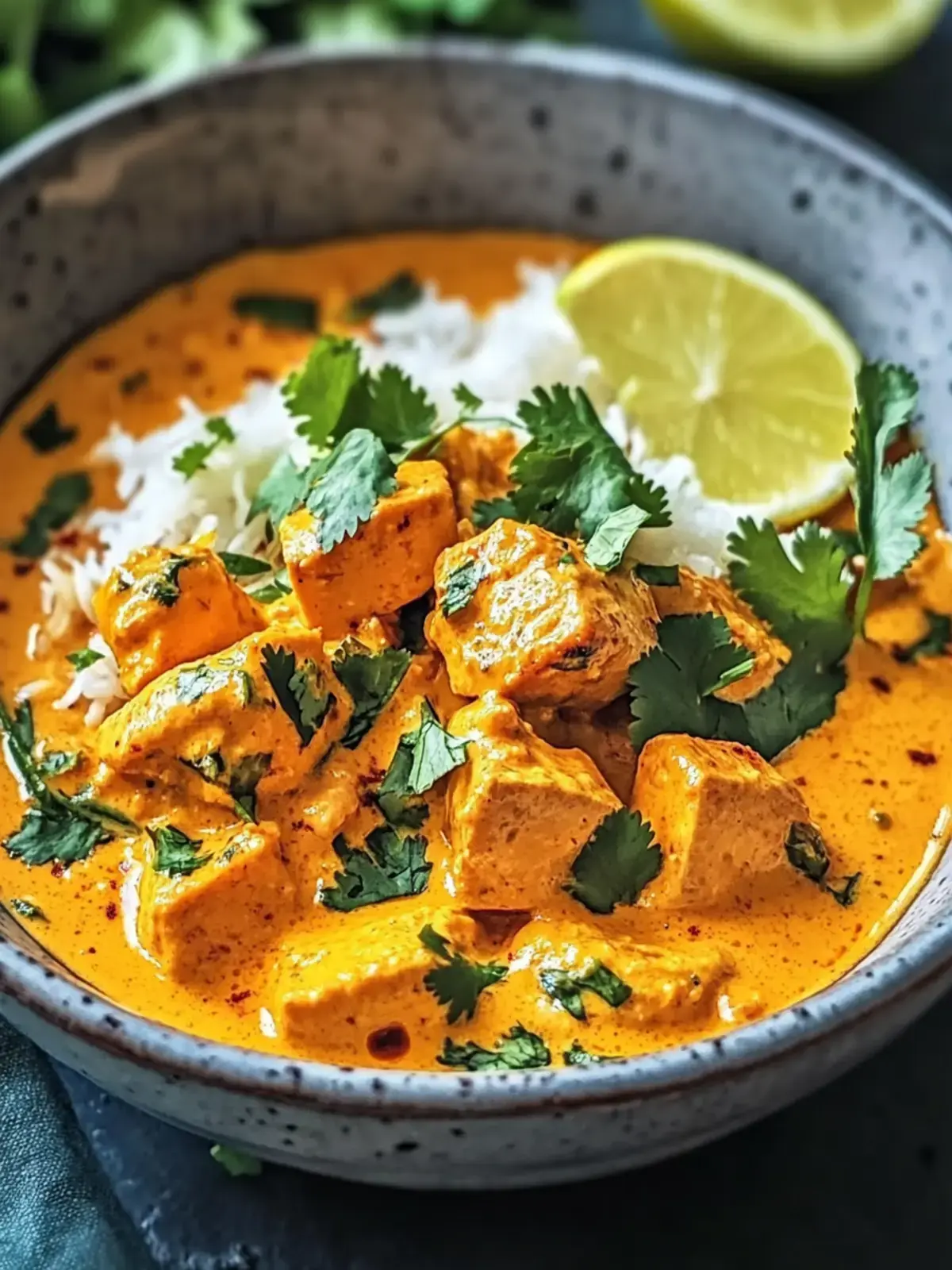 das beste Kürbis Hühnchen Curry