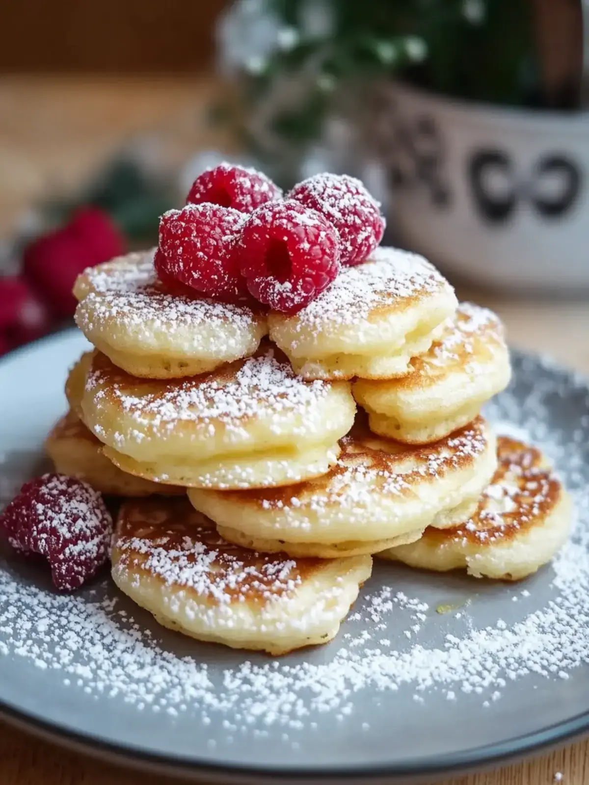 einfaches Rezept für super fluffige Poffertjes