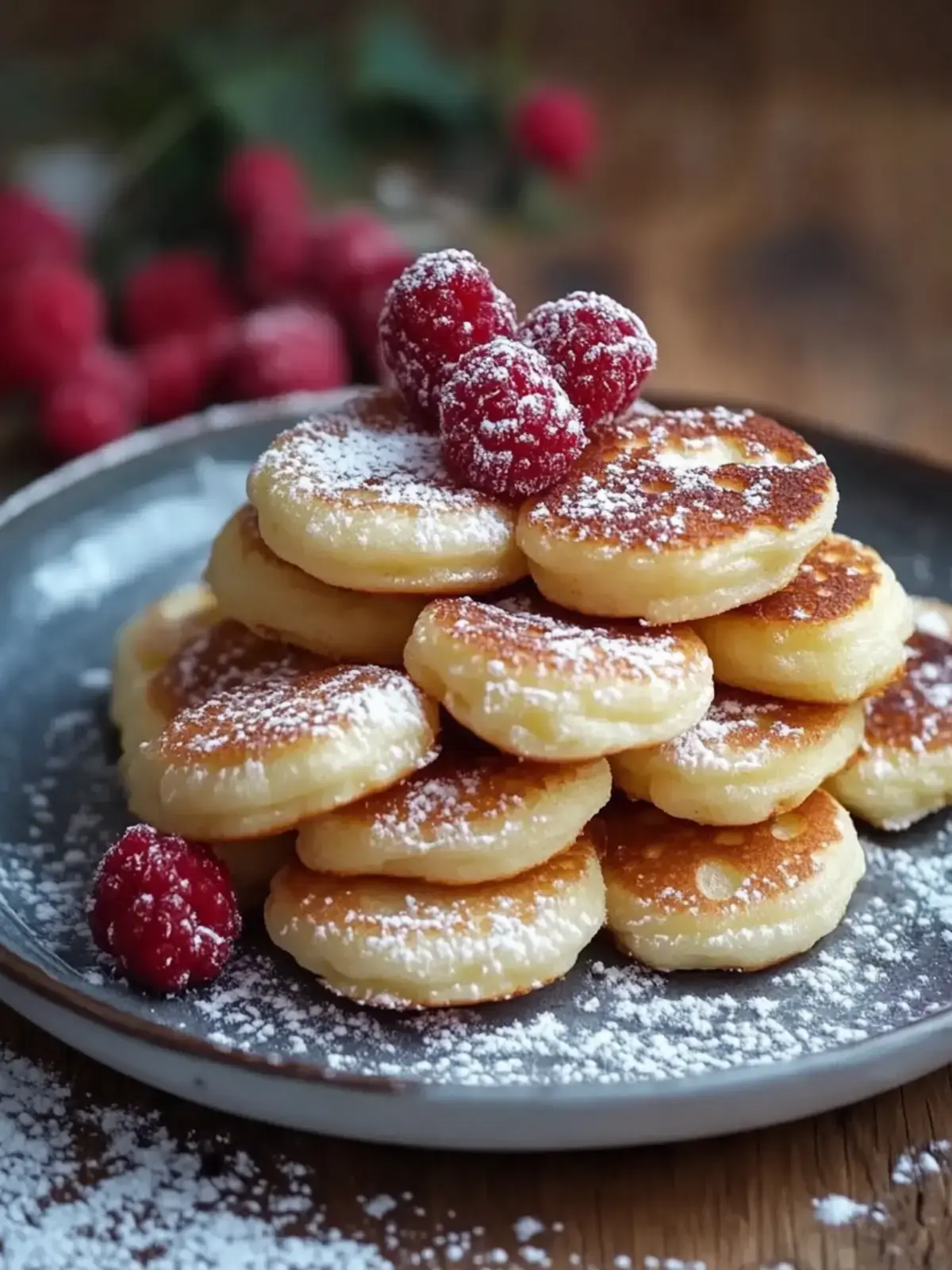 einfaches Rezept für super fluffige Poffertjes