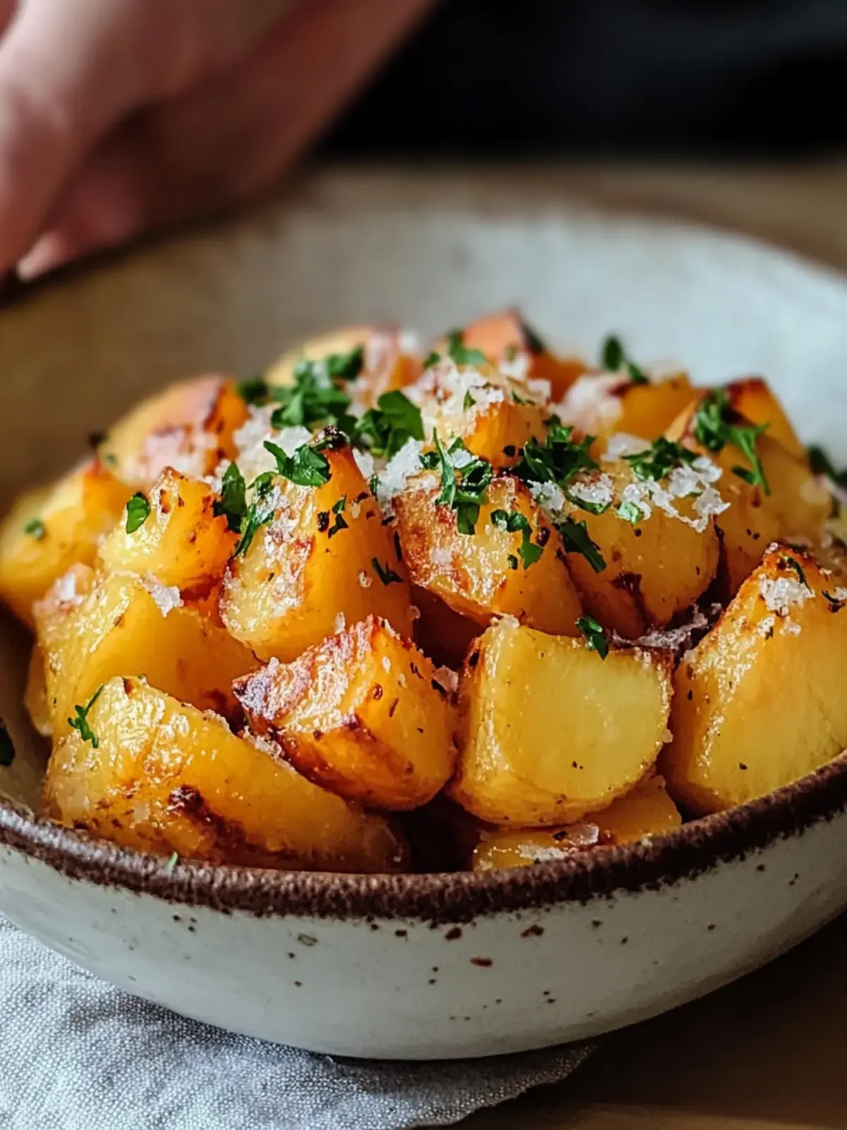 gebackene Süßkartoffeln