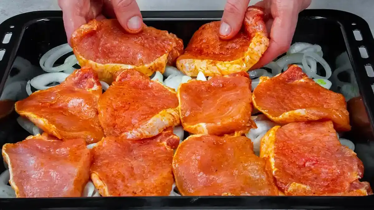 gebackenes Schweinefleisch Rezept