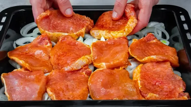 gebackenes Schweinefleisch Rezept