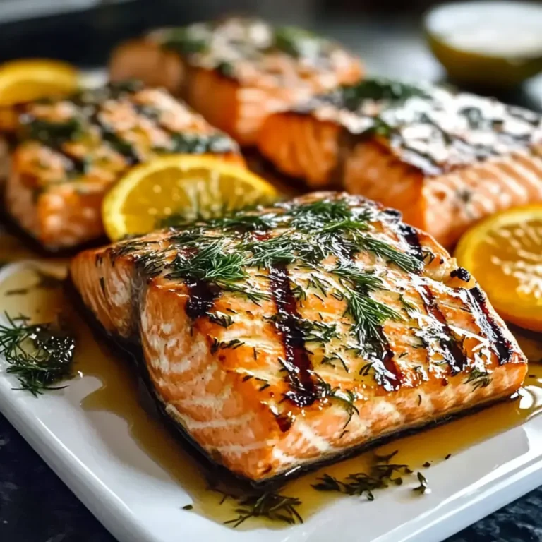 gegrillter Lachs Honig Zitrone
