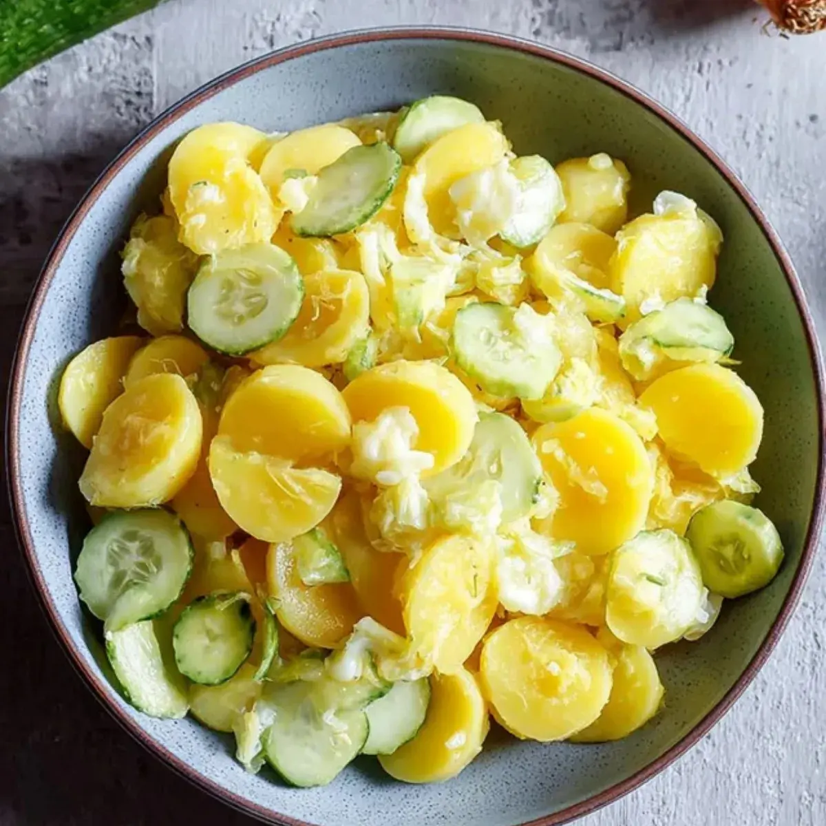 kalorienarmer Kartoffelsalat