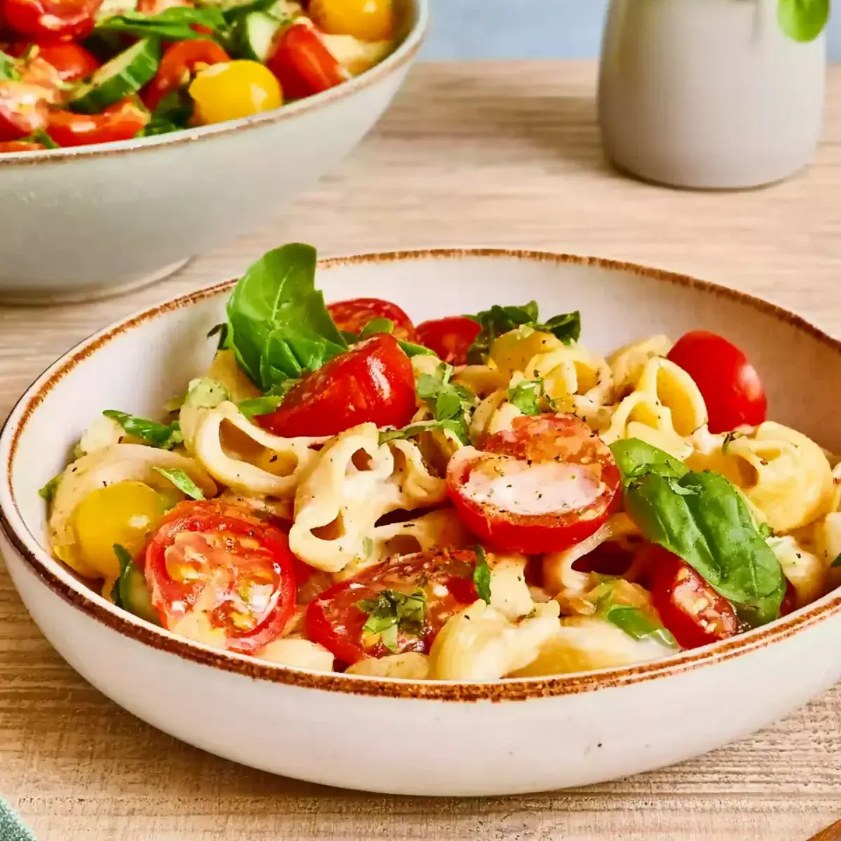 veganer Nudelsalat