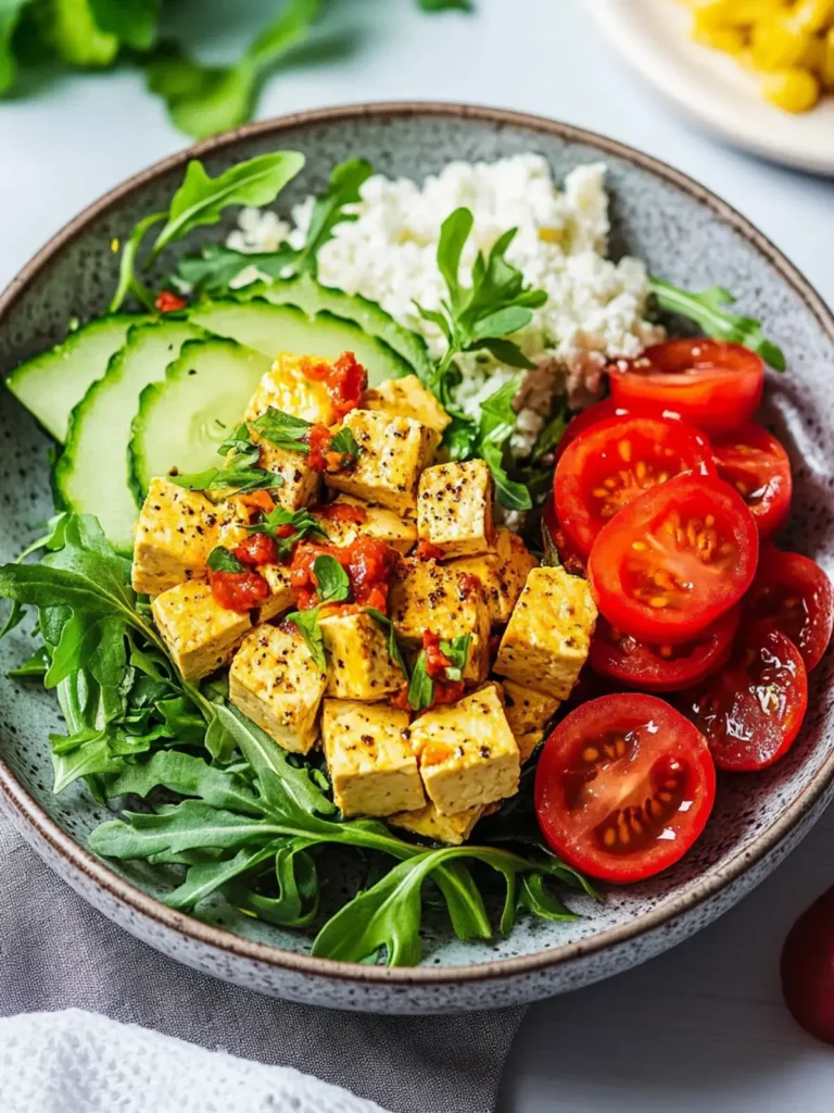 veganes Rührei aus Tofu