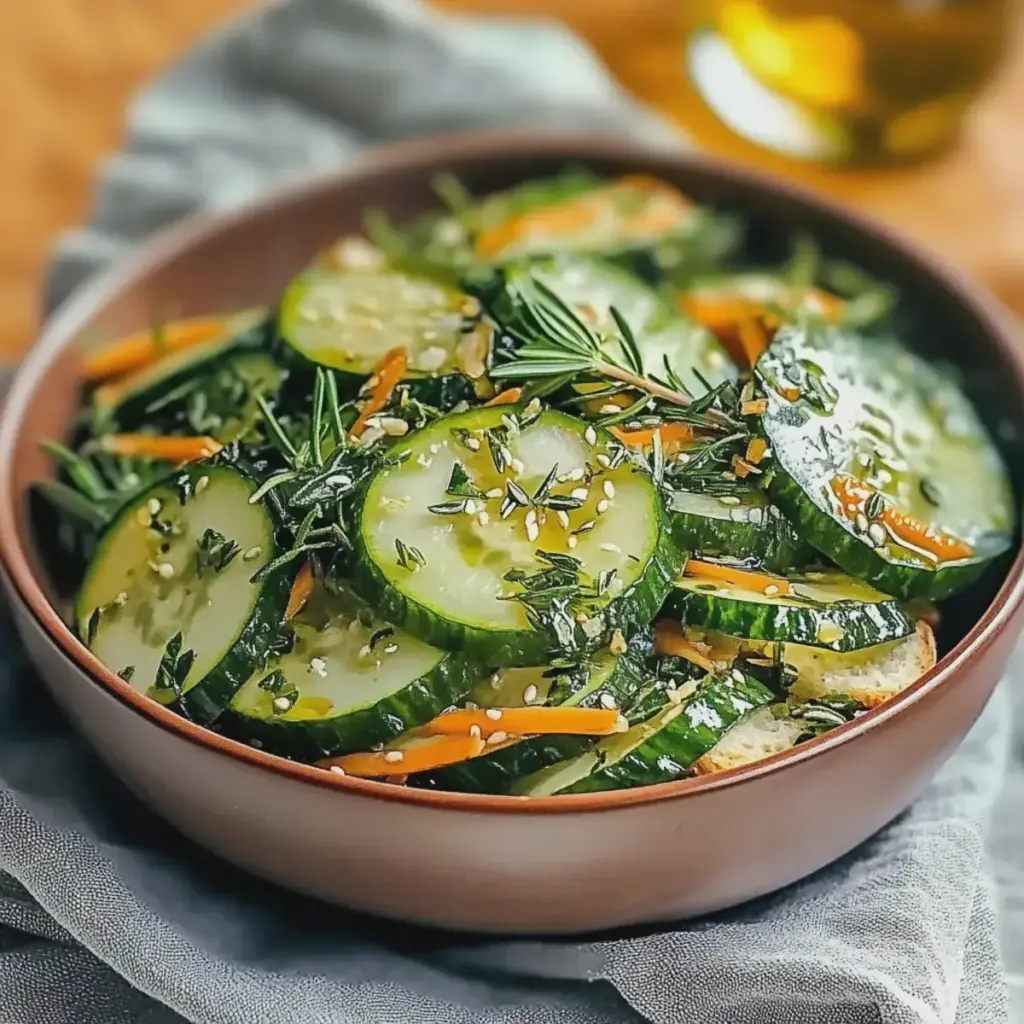 Asiatischer Gurkensalat