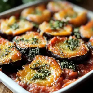 Aubergines à la Sarde