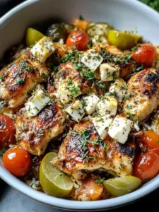 Bester Crockpot Griechisches Hähnchen