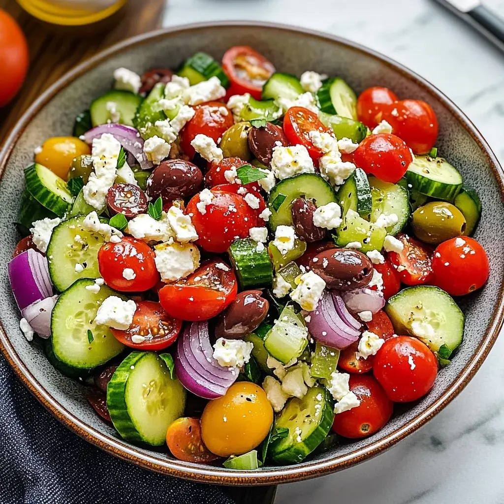 Bestes griechisches Salat Rezept