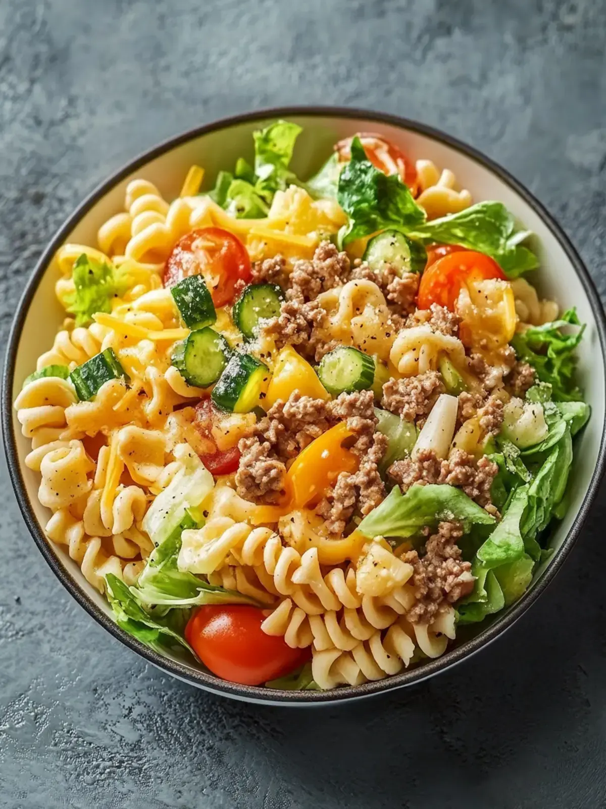 Big Mac Nudelsalat