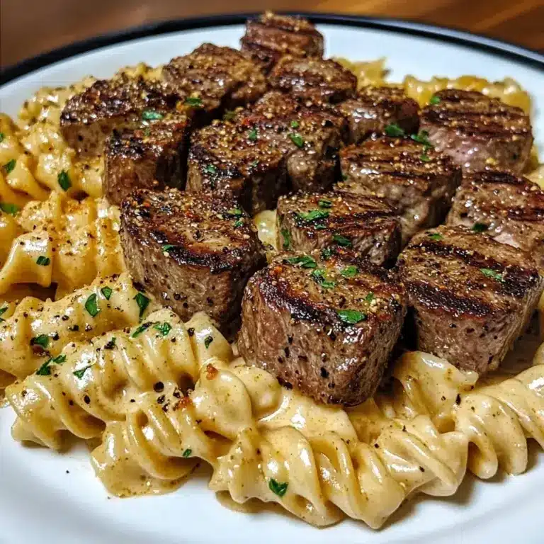 Cajun Steak Pasta Rezept
