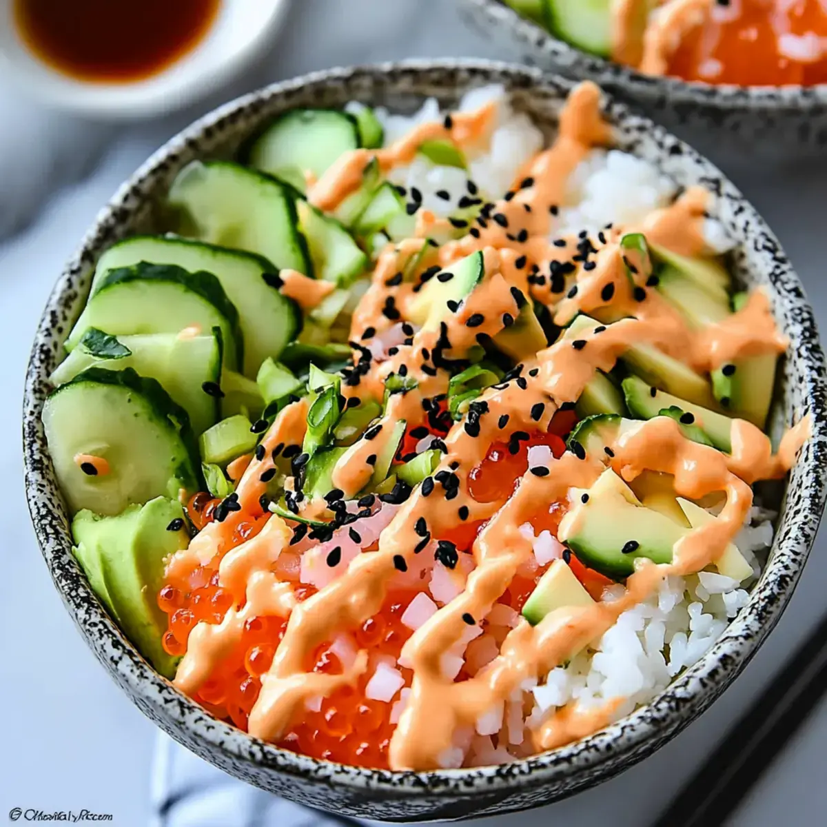 California Roll Sushi Bowls