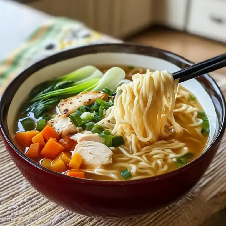 Chinesische Nudelsuppe Rezept