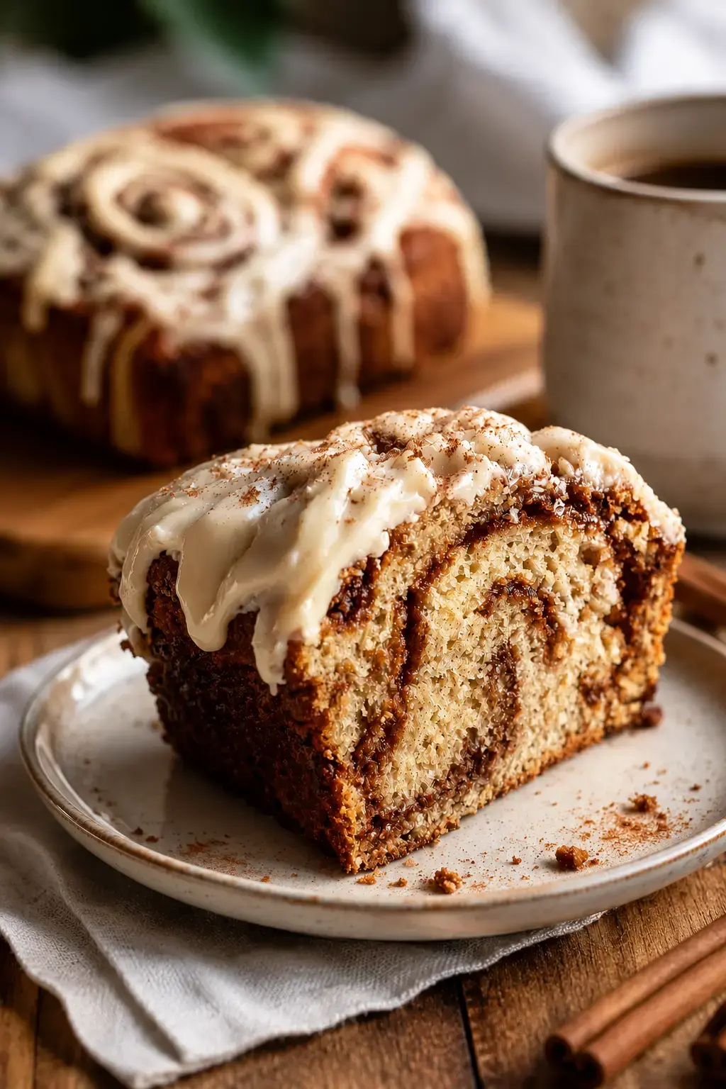 Cinnamon Roll Bananenbrot Rezept