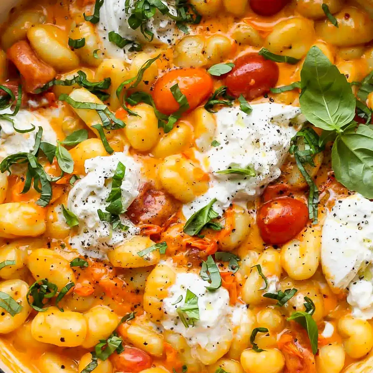 Cremige Tomaten Gnocchi