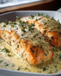 Cremiges Lachsfilet aus dem Ofen – Saftig & Einfach zubereitet