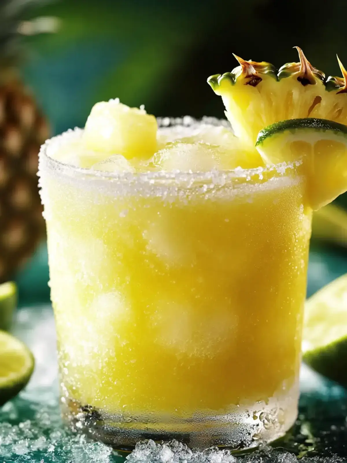 Eisige Ananas-Margaritas