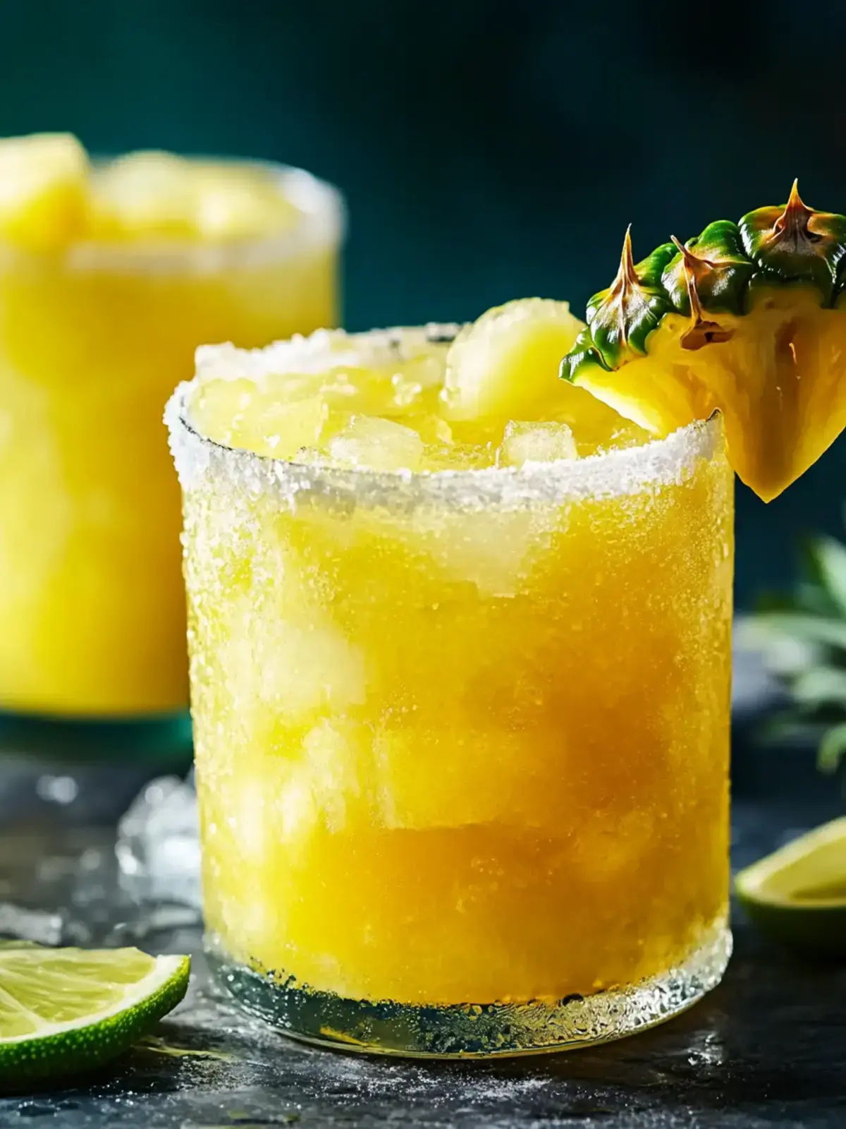 Eisige Ananas-Margaritas