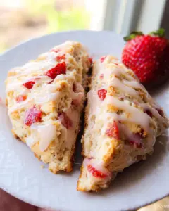Erdbeer-Frischkäse-Scones