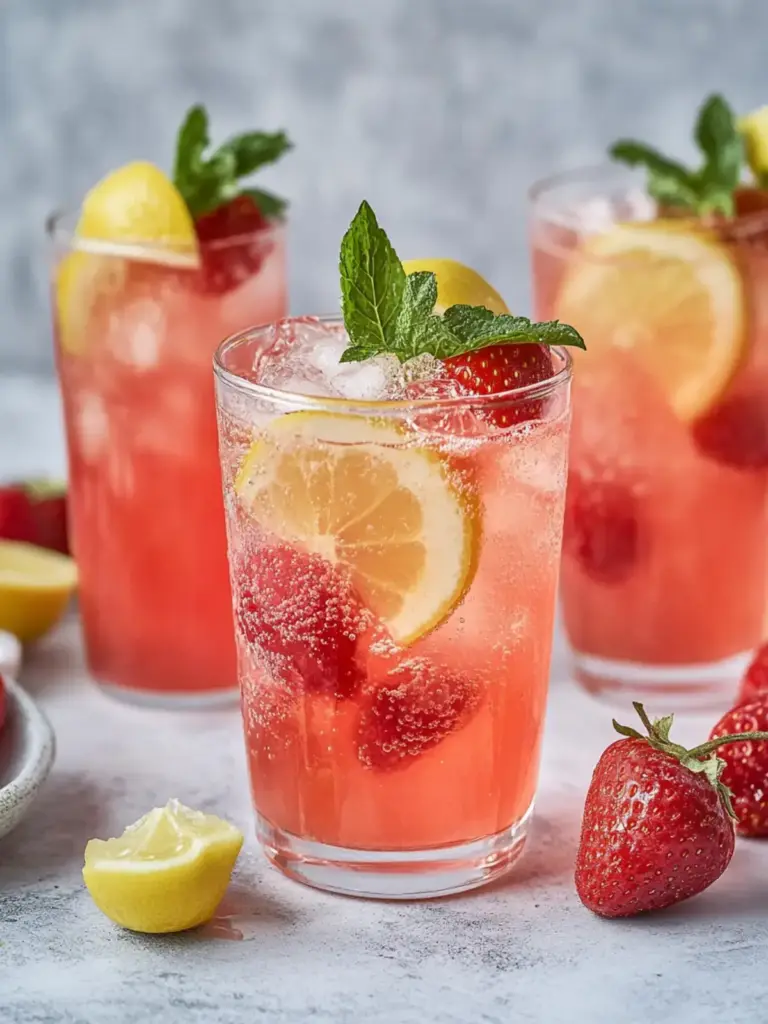Erdbeer-Limonade