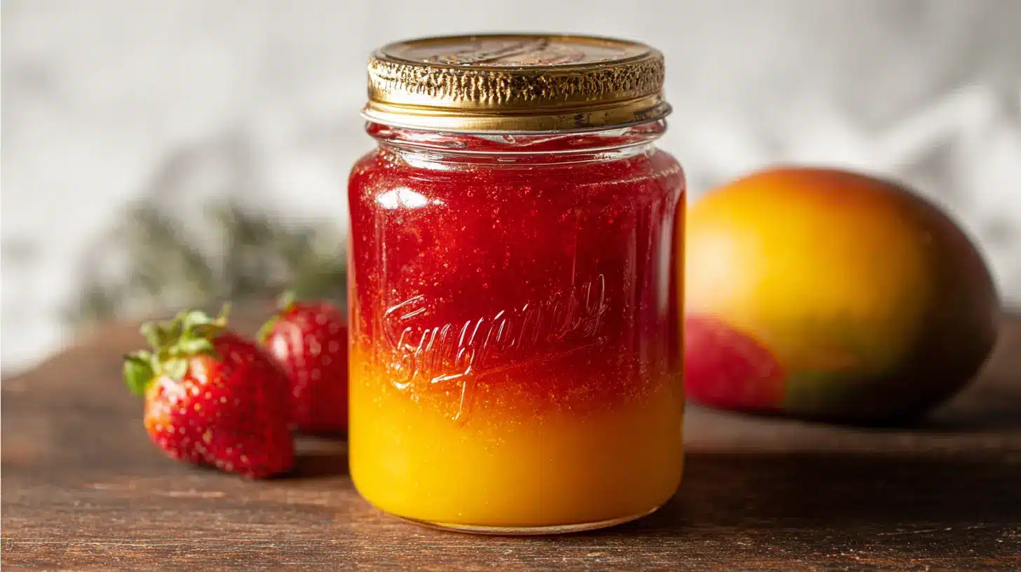 Erdbeer-Mango-Marmelade
