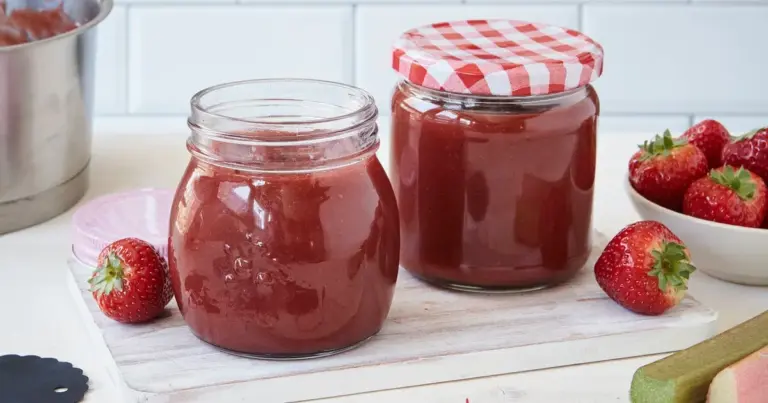 Erdbeer-Rhabarber-Marmelade
