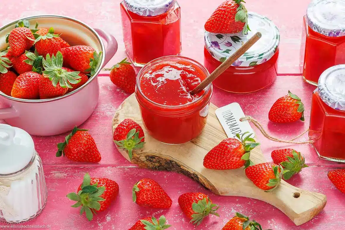 Erdbeermarmelade selber machen