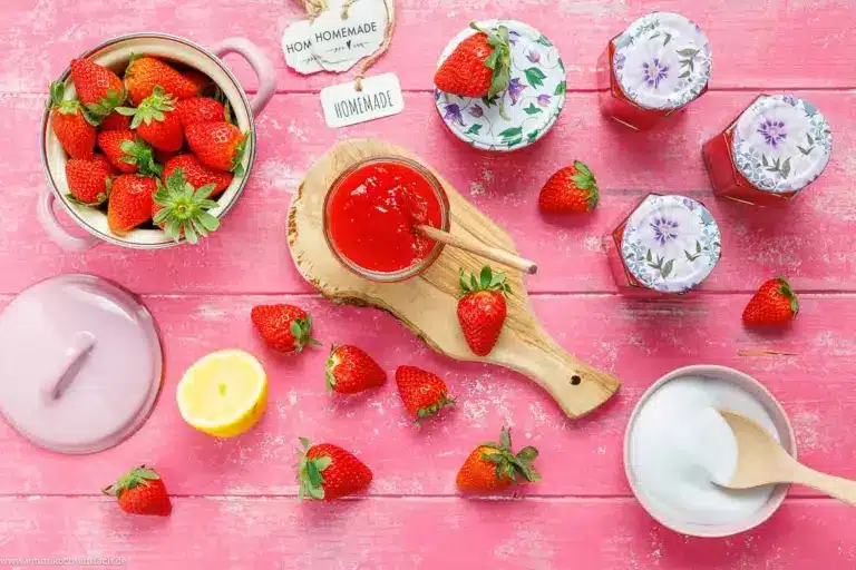 Erdbeermarmelade selber machen