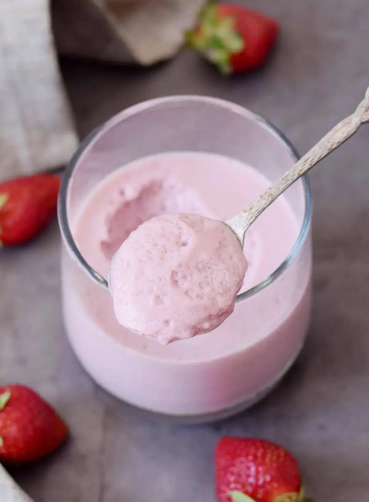 Erdbeermousse Rezept mit Aquafaba