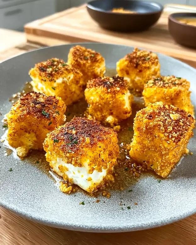 Feta-Häppchen mit Honig Airfryer
