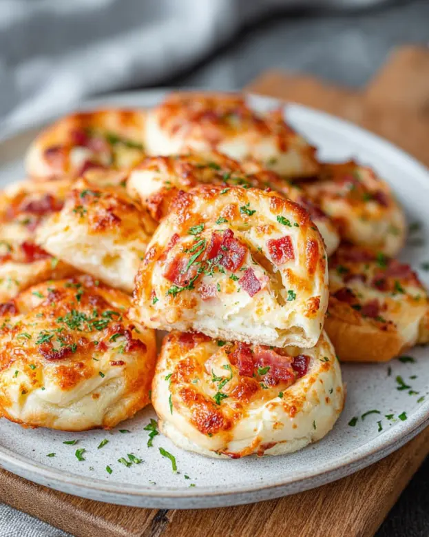Flammkuchen Schnecken