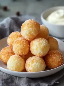 Fluffige Quarkbällchen aus dem Airfryer