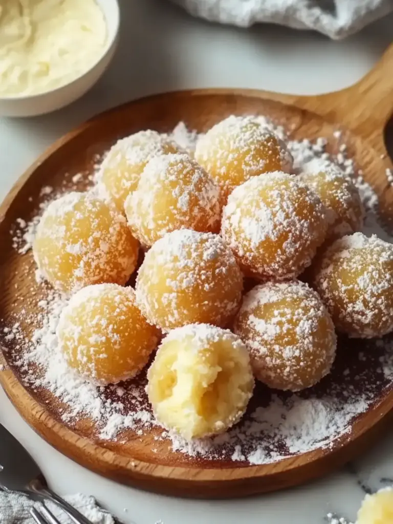 Fluffige Quarkbällchen aus dem Airfryer