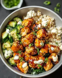 Hot Honey Chicken Bowl