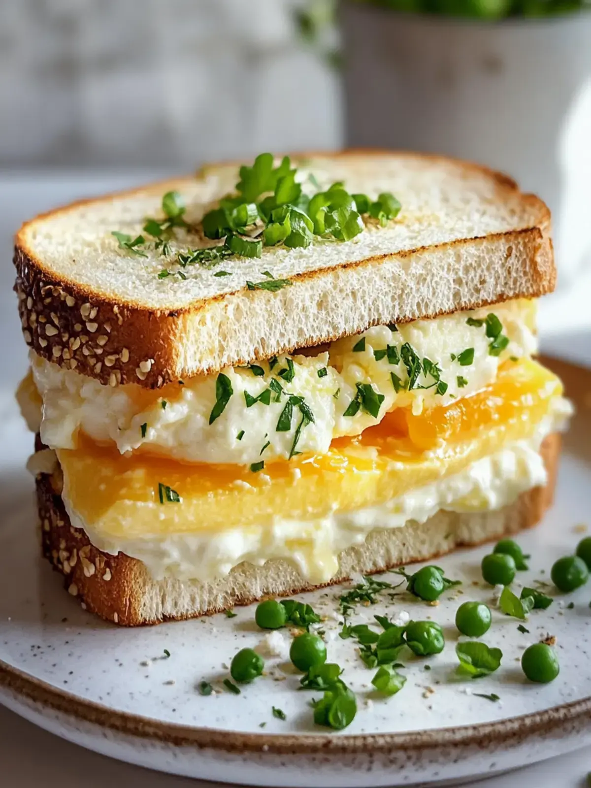 Japanisches Ei-Sandwich