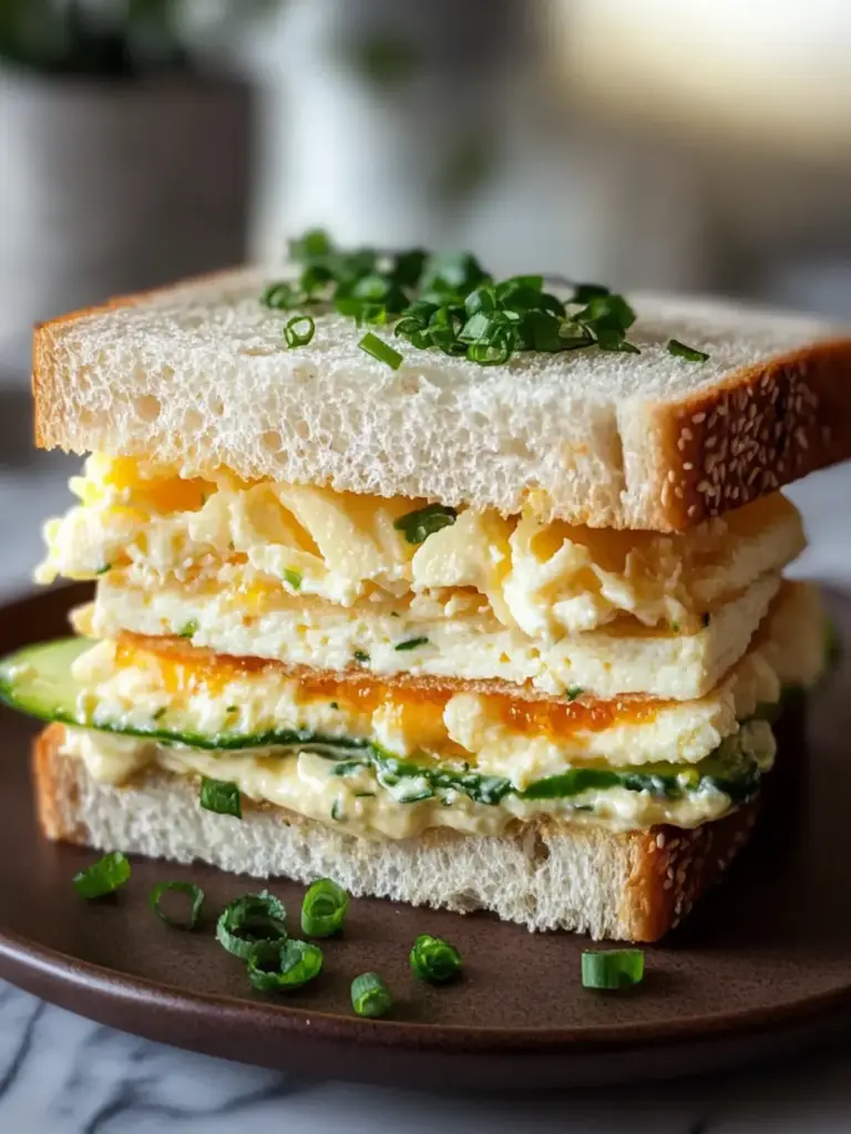 Japanisches Ei-Sandwich
